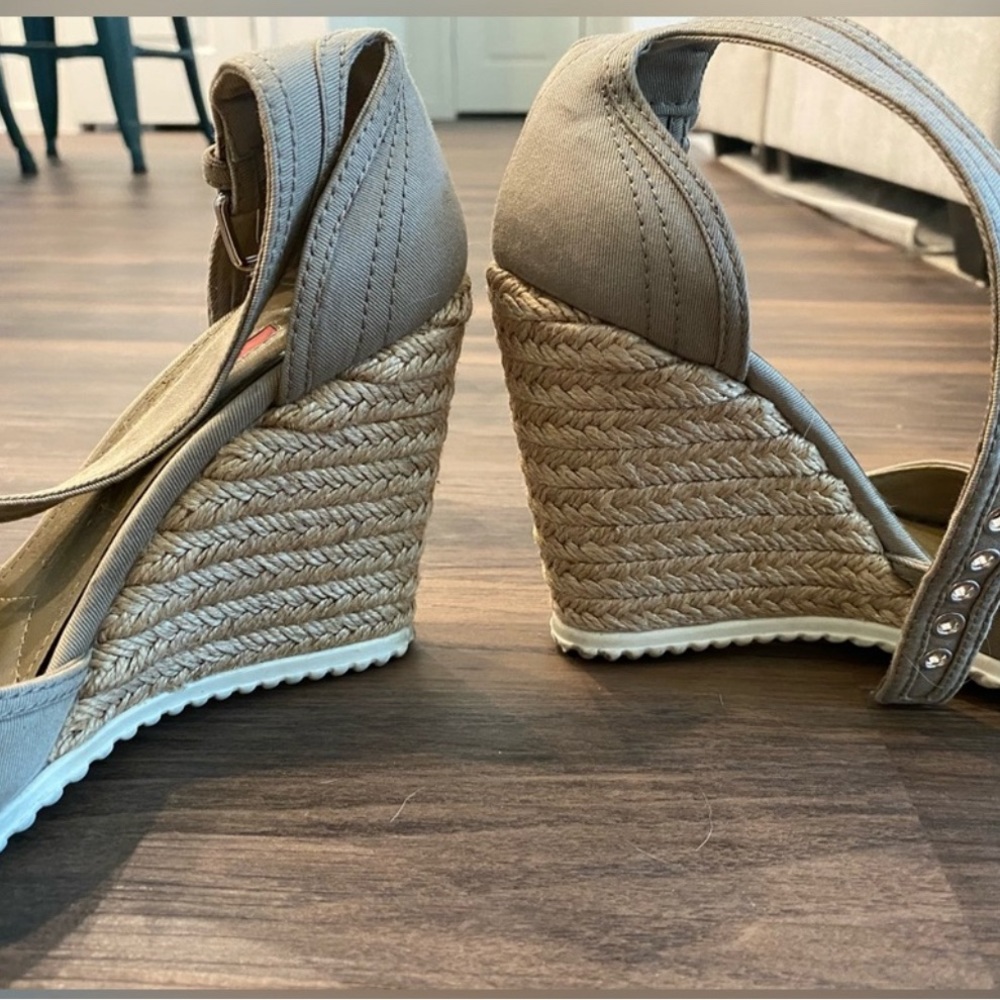 Authentic Prada wedges.